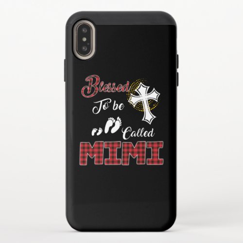 Mimi Gift  Blessed To Be Called Mimi iPhone XS Max Slider Case