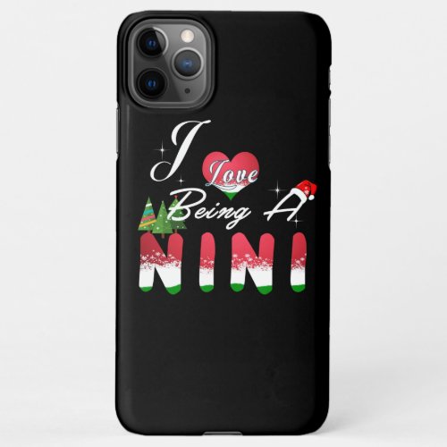 Mimi Gift  I Love Being A NiNi NiNi Lover iPhone 11Pro Max Case