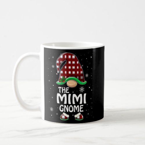 Mimi Gnome Buffalo Plaid Matching Family Group Chr Coffee Mug