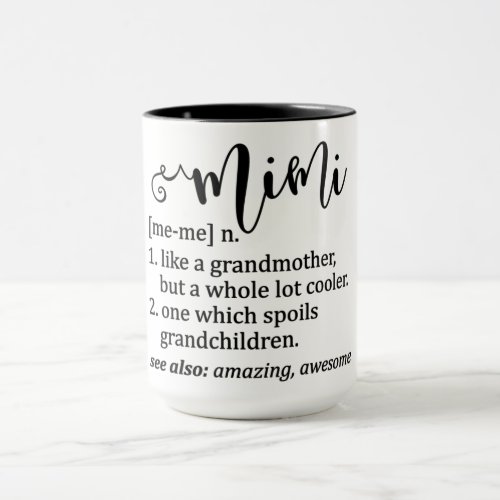 MimiGrandma Definition Mug