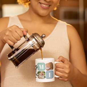 Mimi Grandmother Photo Collage Quote Coffee Mug