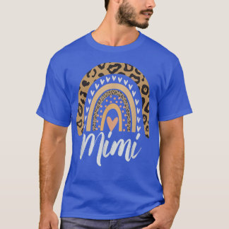 Mimi Graphic Women Casual Grandma Graphic Leopard5 T-Shirt