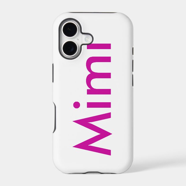 Mimi iPhone case (Back)