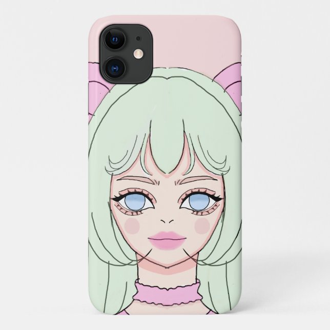 Mimi iPhone case –calm &cute (Back)