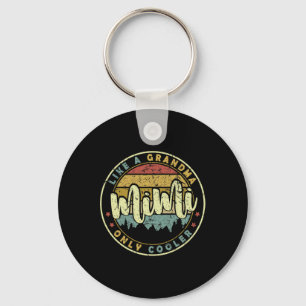 Mimi Like A Grandma Only Cooler Cute Mothers Day Keychain