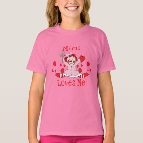 Mimi Loves me Rag Doll T_Shirt