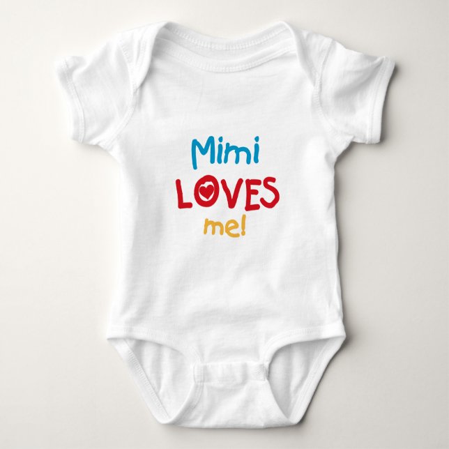 Mimi Loves Me T-shirts and Gifts (Front)