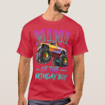 Mimi of the Birthday Boy Monster Truck Birthday  T-Shirt<br><div class="desc">Mimi of the Birthday Boy Monster Truck Birthday  .</div>