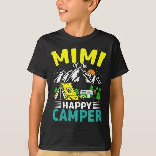 Mimi Of The Camper Grandma 1st Birthday Family Cam T-Shirt