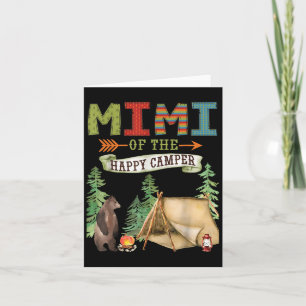Mimi Of The Happy Camper First Birthday Camng Card