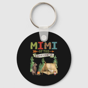 Mimi Of The Happy Camper First Birthday Camng Keychain