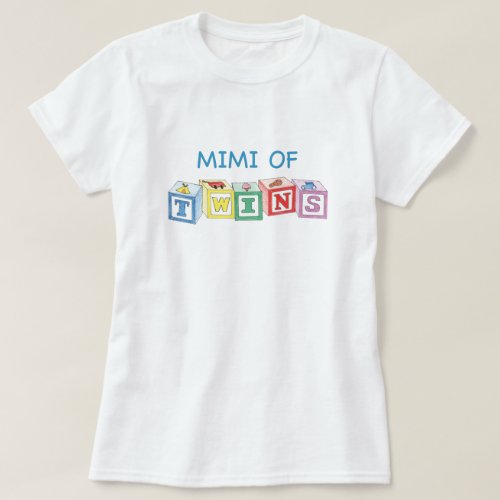 Mimi of Twins Blocks T_Shirt
