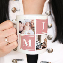 Mimi Photo Collage Custom Giant Coffee Mug