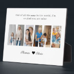Mimi Photo Collage Grandma Keepsake from Grandkids Plaque<br><div class="desc">This is a mimi 4 photo collage along with a custom message. This is the perfect gift for grandma for Christmas,  her birthday or mother's day. Frame not included. Photos by prostooleh / Freepik.</div>