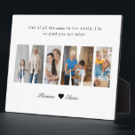 Mimi Photo Collage Grandma Keepsake from Grandkids Plaque<br><div class="desc">This is a mimi 4 photo collage along with a custom message. This is the perfect gift for grandma for Christmas, her birthday or mother's day. Frame not included. Photos by prostooleh / Freepik.</div>