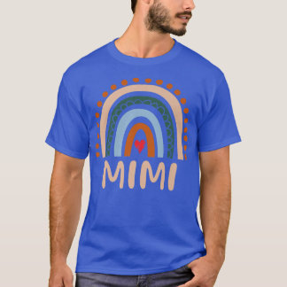 Mimi Rainbow Grandma Cute Mothers Day Funny Mimi  T-Shirt