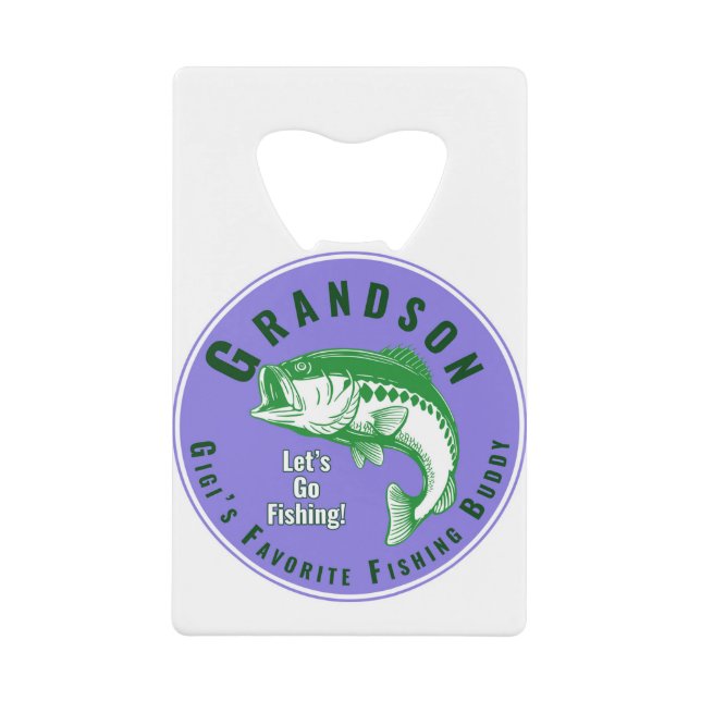 Mimi’s Favorite Fishing Buddy Credit Card Bottle Opener (Front)