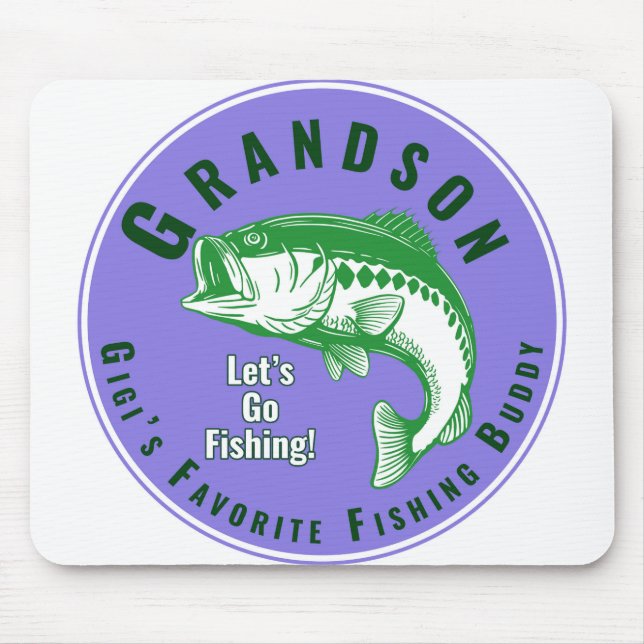 Mimi’s Favorite Fishing Buddy Mouse Pad (Front)