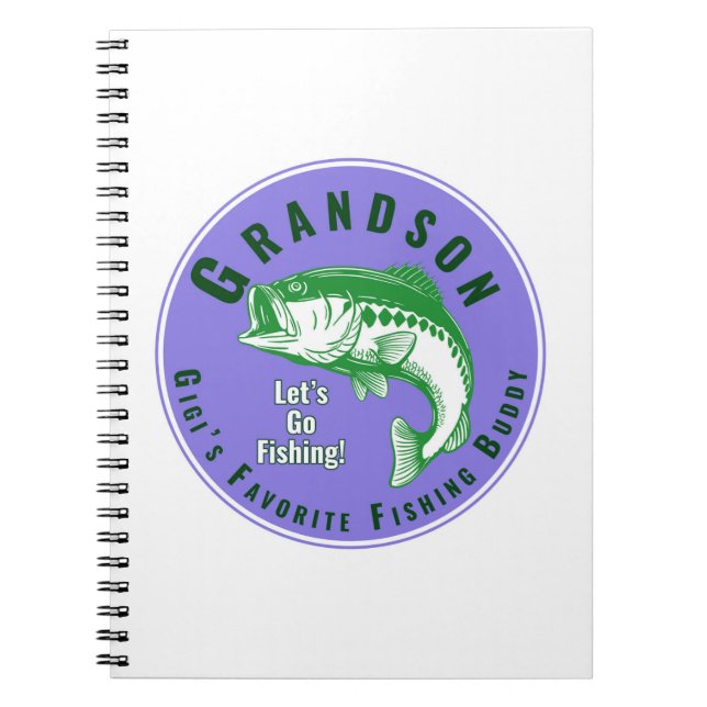 Mimi’s Favorite Fishing Buddy Notebook (Front)
