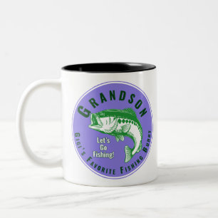 Mimi’s Favorite Fishing Buddy Two-Tone Coffee Mug