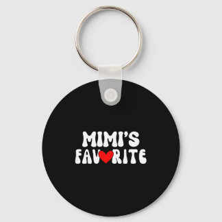 Mimi’s Favorite Funny Grandparent Granhild Vintage Keychain