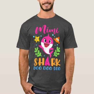 Mimi Shark  Mimi Shark Lover Family Mothers Day  T-Shirt