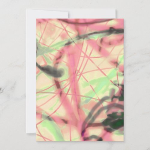 'Mimic 1' (detail) Invitation by Zemarelli