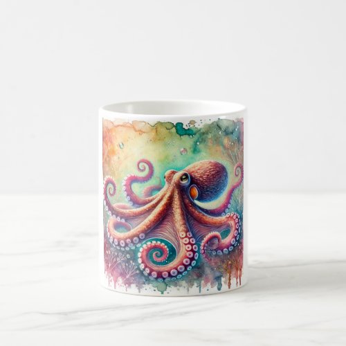 Mimic Octopus 070724AREF114 _ Watercolor Coffee Mug