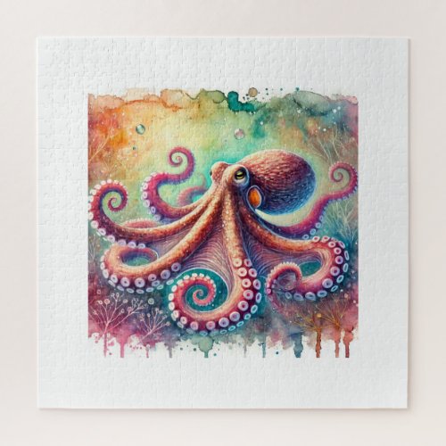 Mimic Octopus 070724AREF114 _ Watercolor Jigsaw Puzzle