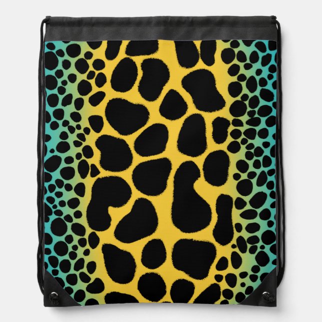 Mimic Poison Dart Frog Drawstring Bag (Front)