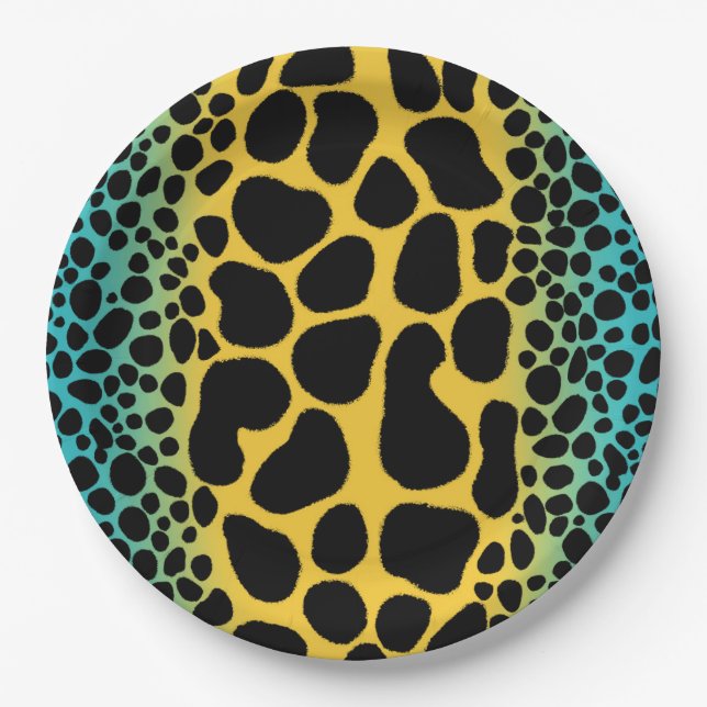 Mimic Poison Dart Frog Paper Plates (Front)