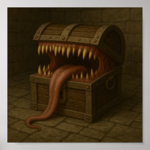 Mimic Treasure Chest – The Ultimate Surprise  Poster