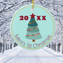 Mimi's 1st Christmas Photo Ornament