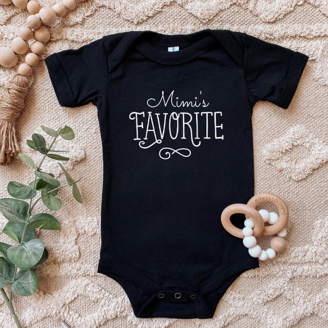 Mimi's Favorite Personalized Baby Tee (Creator Uploaded)