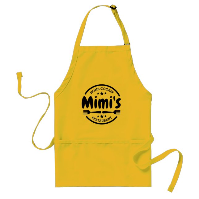 Mimi's Home Cookin' Restaurant Adult Apron (Front)