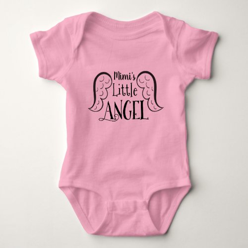 Mimis Little Angel Baby Bodysuit