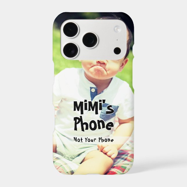 MiMi's Phone Iphone Case (Back)