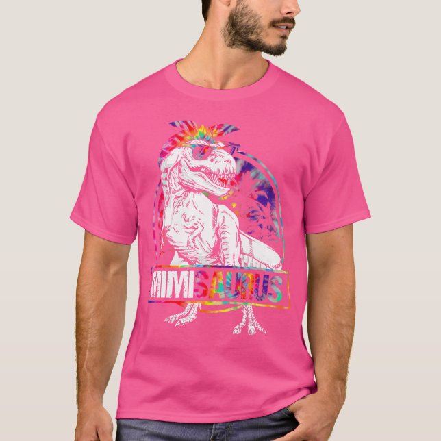 Mimisaurus Dinosaur Mimi Saurus Family Matching Ti T-Shirt (Front)