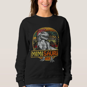 Mimisaurus Rex Dinosaur Mimi Saurus Family Matchin Sweatshirt