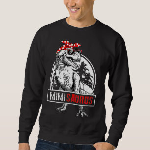 Mimisaurus T Rex Dinosaur Mimi Saurus Mother S Day Sweatshirt