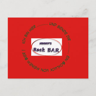 Mimmy's Rock Bar Postcard