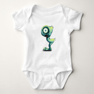 Mimo a Cute Mini Monster Baby Bodysuit