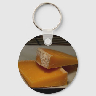 Mimolette Cheese Keychain