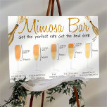 Mimosa Bar Bridal brunch Sign<br><div class="desc">If you love mimosas and you love brunch,  this sign is for you! The perfect mimosa bar sign for your brunches,  engagements parties,  bridal showers,  bachelorette parties,  birthdays,  or your everyday bottomless mimosa.</div>