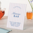 Mimosa Bar Retro Navy & Pink Bachelorette