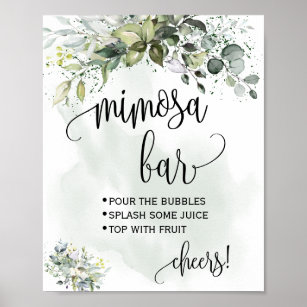 Mimosa Bar Wedding Bar Sign – iCustomLabel