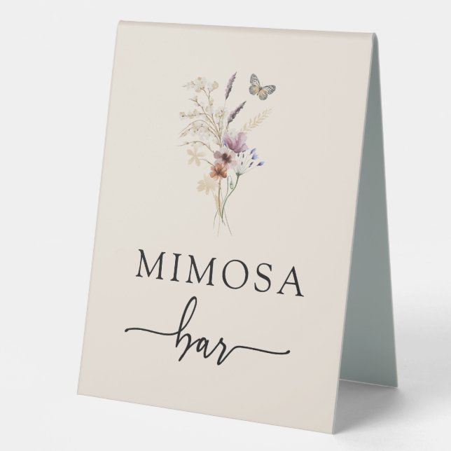 Mimosa Bar Tent Sign (Front)