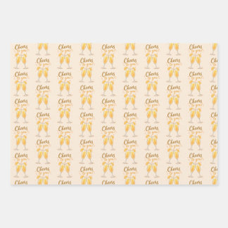 Mimosa Birthday Wrapping Paper