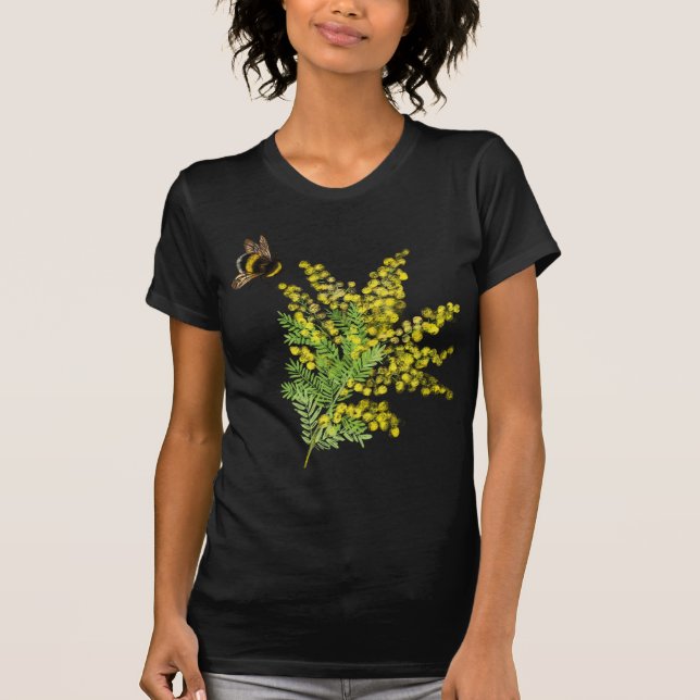 Mimosa,bumblebee T-Shirt (Front)