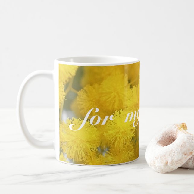 mimosa for Mom Coffee Mug (With Donut)